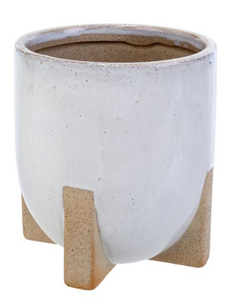 Moo Moo Pot with Milky Glaze