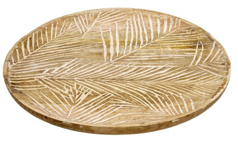 Natural Sweet Brook Frond Plate
