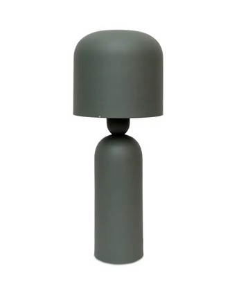 Thermos Cap Table Lamp - Camo Green
