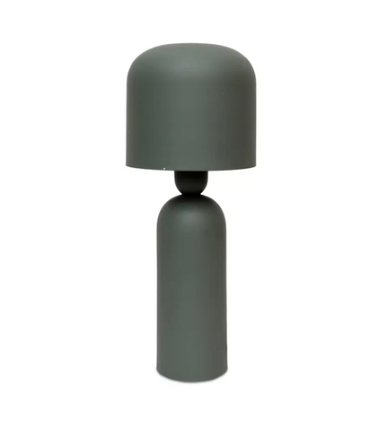 Thermos Cap Table Lamp - Camo Green