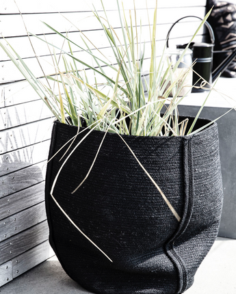 Black Labradoodle Basket