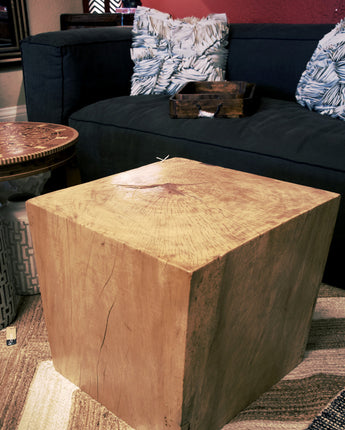 Solid Wood Table/Stool, Solid Wood, Custom Design