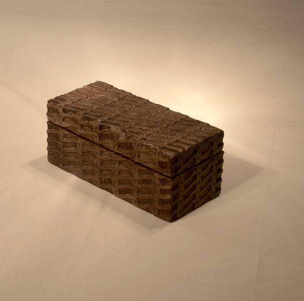 Hand Carved Wood Box