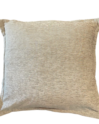 Textured Brown and Cream Pillow