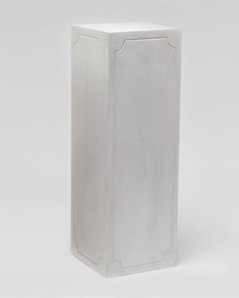Ivory Concrete Pedestal